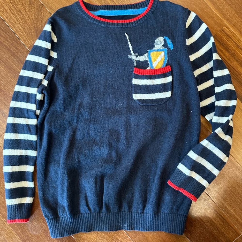 Mini Boden Knight Sweater 5Y